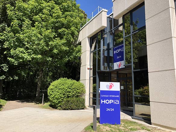 devanture Hopia clinique vétérinaire Bozon